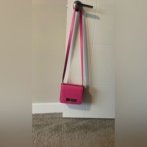 Kate Spade cross body hot pink purse